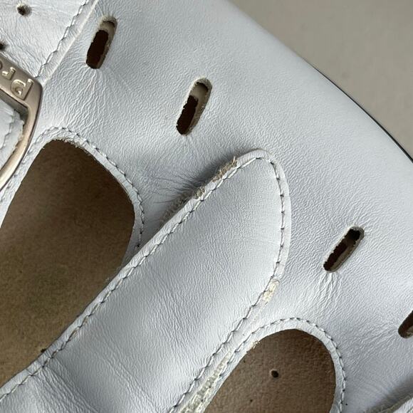 Propet Sandals Womens 12 X 2E Extra Wide Light Blue 3 Strap Comfort Slingback - Picture 14 of 16